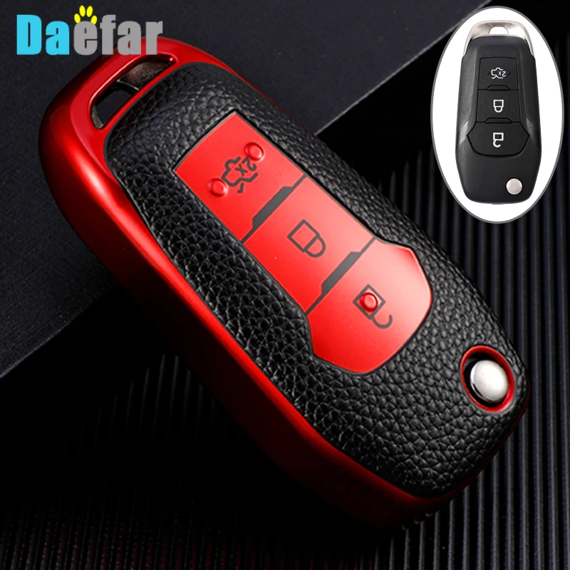 TPU Car Key Cover Remote Case for Ford Focus 2 3 Ecosport Mondeo Figo Fiesta for Ford Puma Ranger 2020 Key Holder