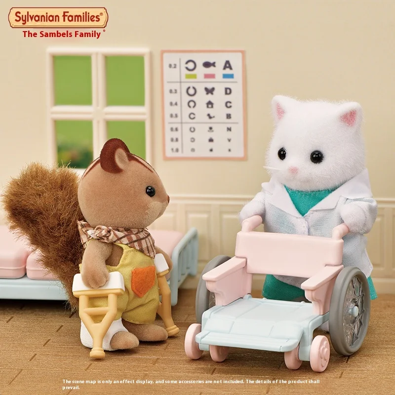 Authentic Sylvanian Families Anime Character Simulation Playhouse Toy Room Decoration Toy Christmas Gift