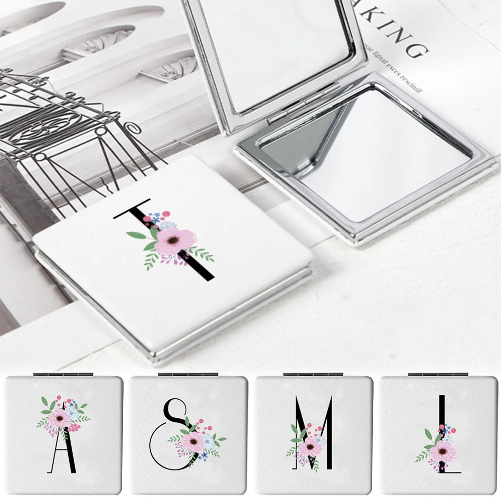 Foldable Touch U.S Mirror Double Sided Glass Mirror Lightweight Vanity Mirror Premium Beauty Tools for Checking Makeup Outdoor