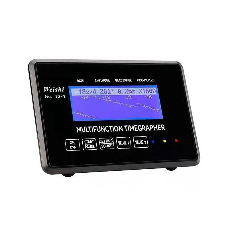 أداة معايرة متعددة الوظائف للساعة الميكانيكية TS-1 مع شاشة قابلة للمس #5