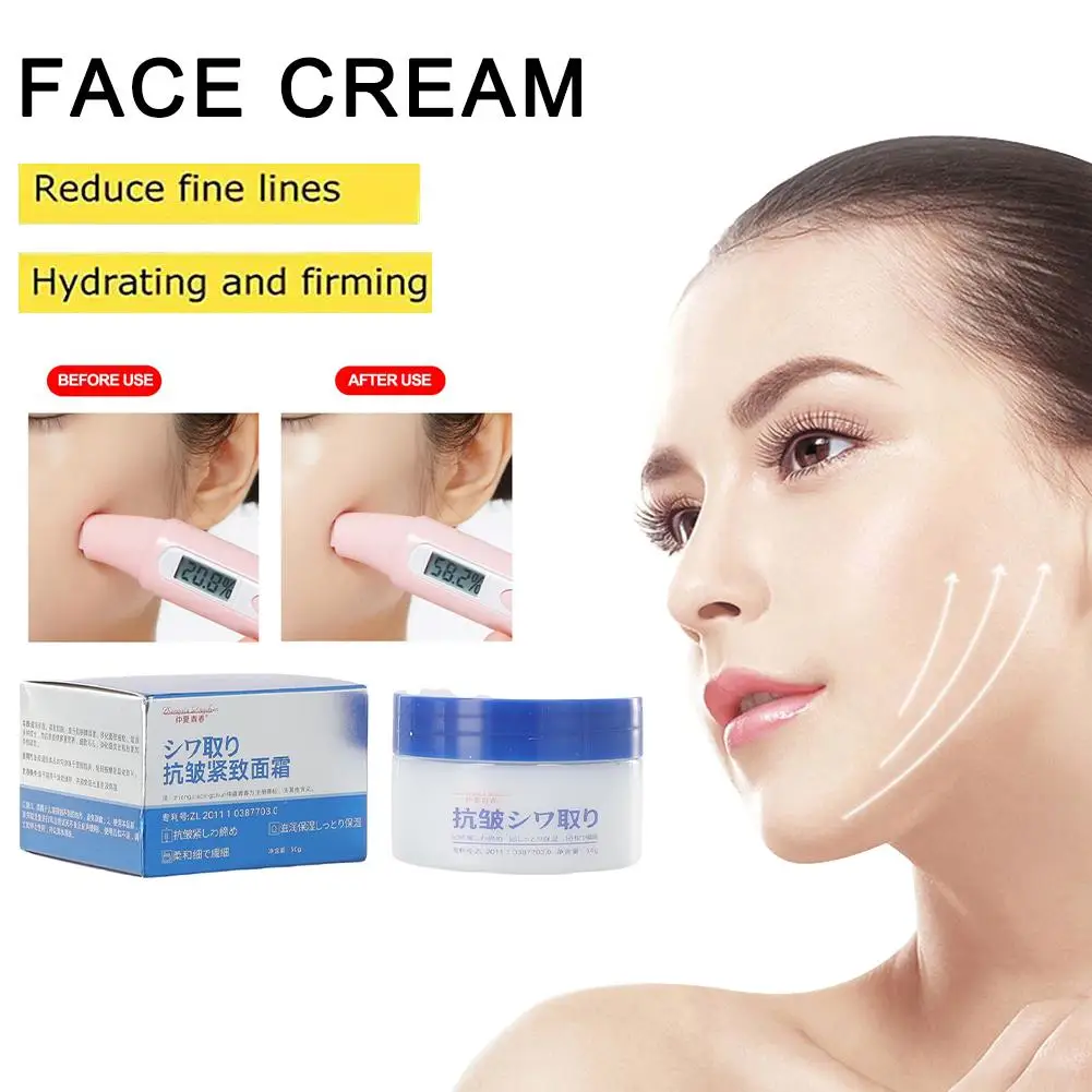 Japanese 28 Day Anti Wrinkle Rejuvenation Cream Firming Hydrating Face Anti Moisturizer Lines Aging Cream Reduce Cream 50ml