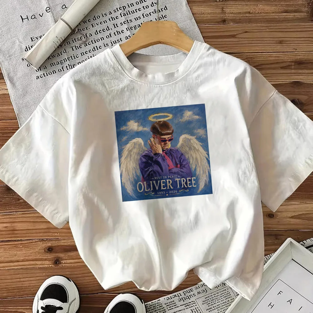 Oliver Tree t-shirt femme korean fashion emo japan gyaru alternative  t-shirt meme japan anime y2k grunge