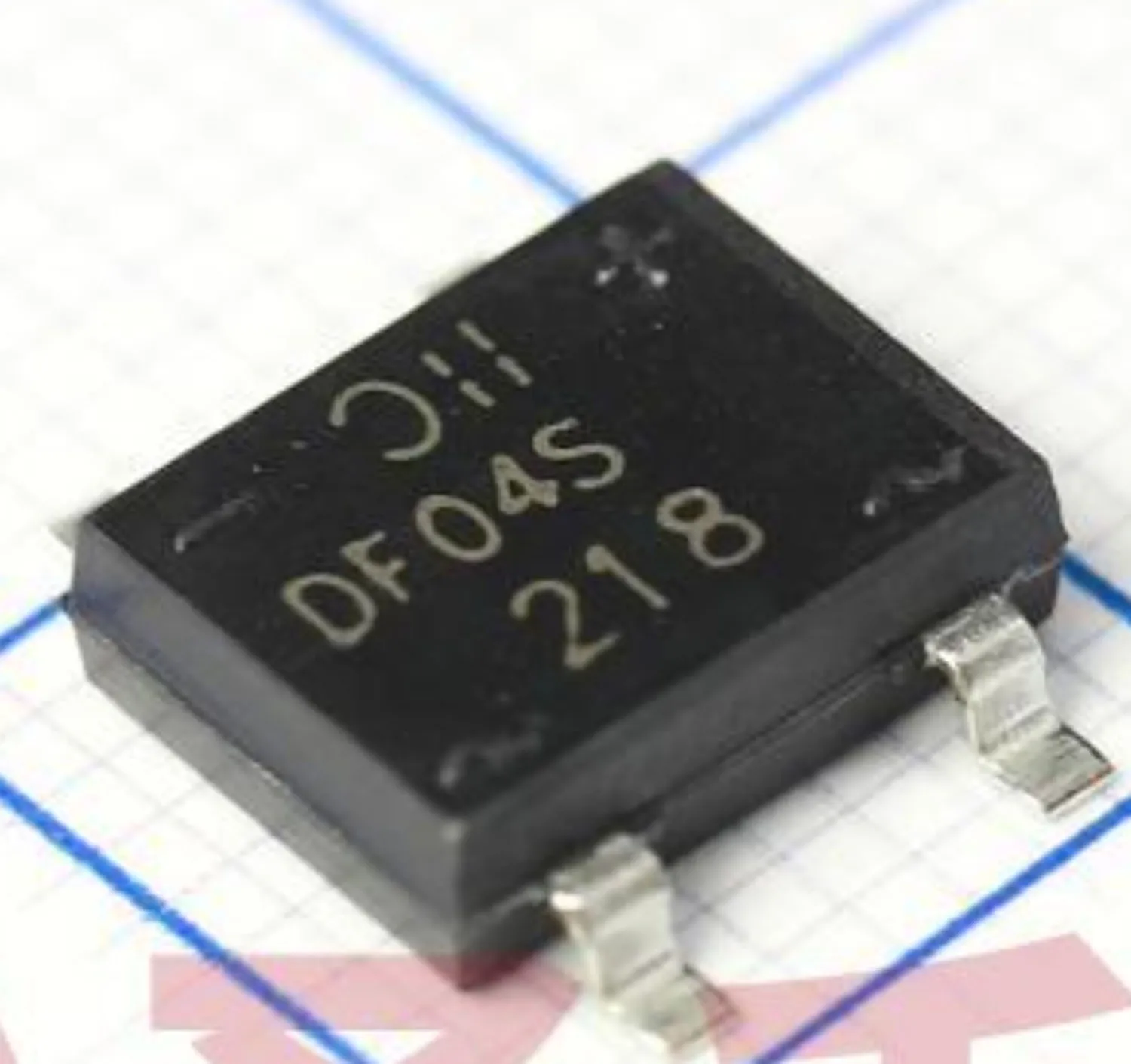 10-50PCS-Original-Bridge rectifier - single-phase - standard -400V-1A - surface mount type -4-SDIP:DF04S