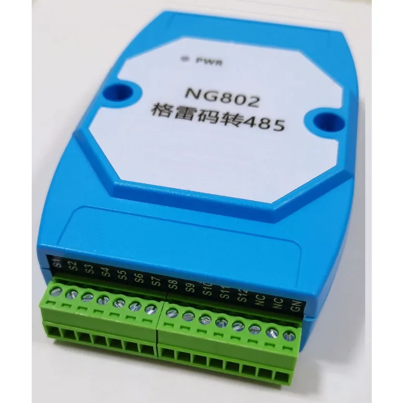 Gray code to 485 module (modbus protocol) water level meter converter