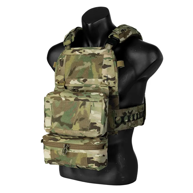 Ghost Action Tactical FCPC V5 plate Carrier Set Ferro Style With DOPE Kangaroo Pocket With Drop Pouch 6301