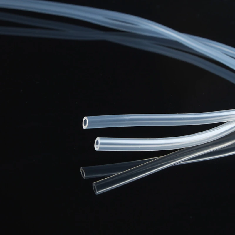 Silicon Aquarium Oxygen Pump Mangueira, Air Bubble Pedra, Fish Tank, Pond Pump Tube, Material do Produto Comestível, 4x6mm, 1m, 3m, 5m, 10m