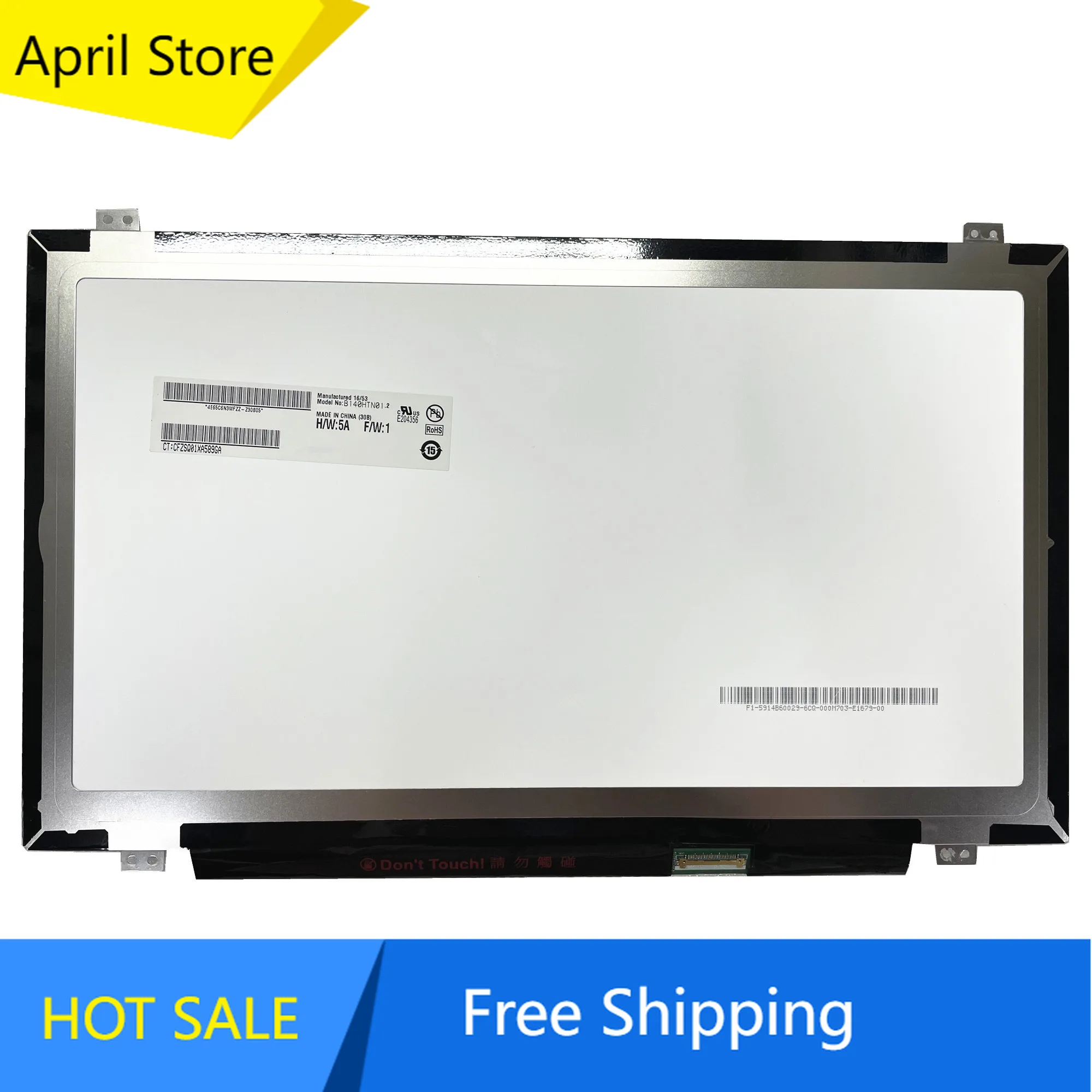 

B140HTN01.2 Fit B140HTN01.6 B140HTN01.5 B140HTN01.4 B140HTN01.3 1920*1080 EDP 30 Pins Display Panel