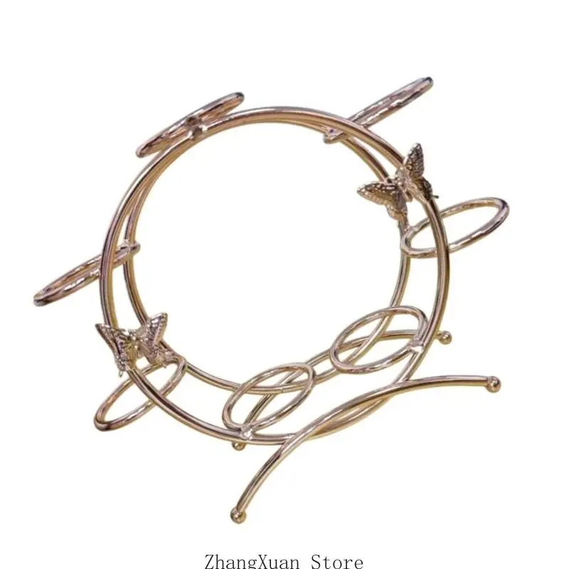 Metall-Präsentationsständer für Ornamenthalter und Regal-Styling-Nutzung 3XUF – Detail 8