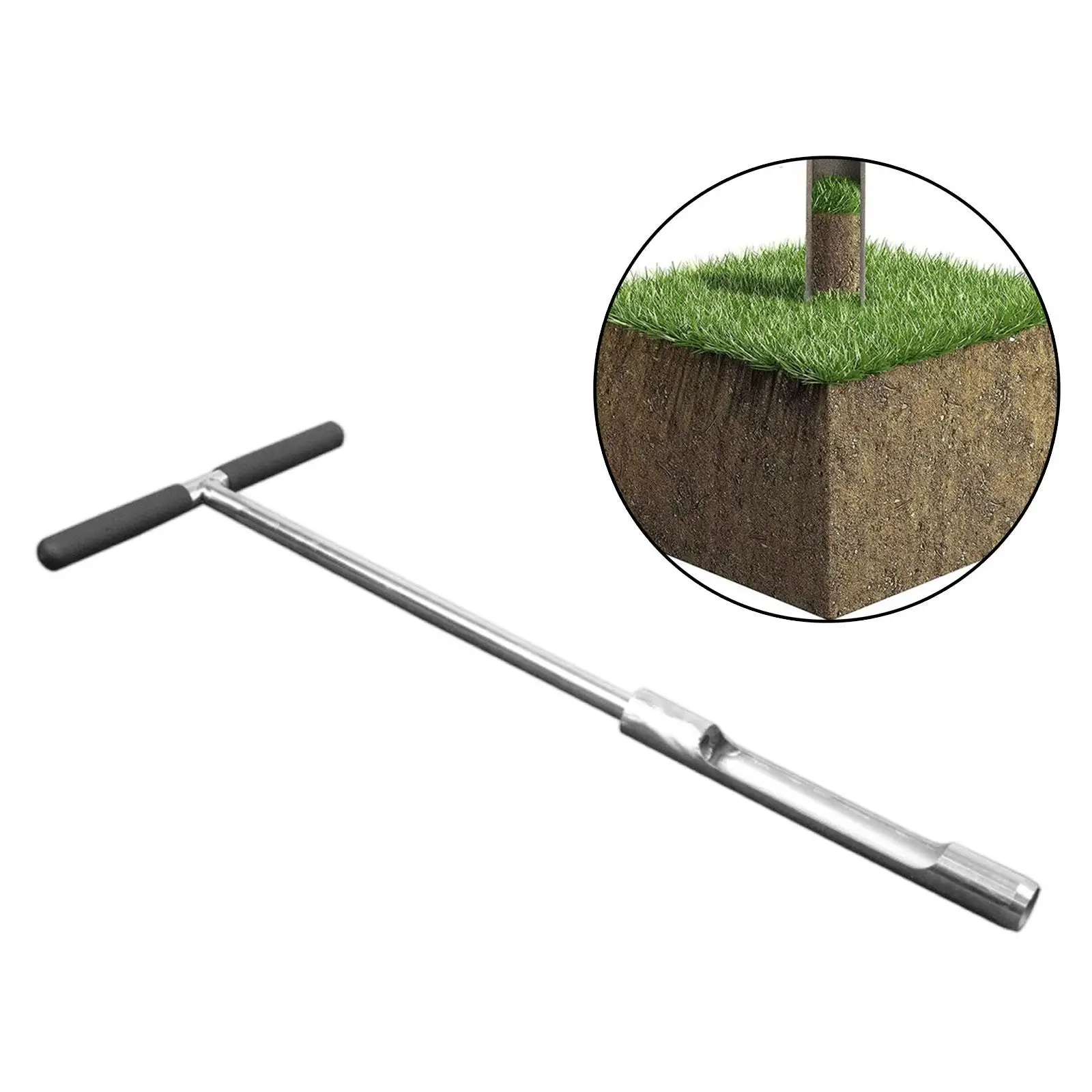 

Измерительный зонд для почвы из нержавеющей стали, премиум-класса, простой в использовании, портативный, для сельского хозяйства, садоводства, лесного хозяйства