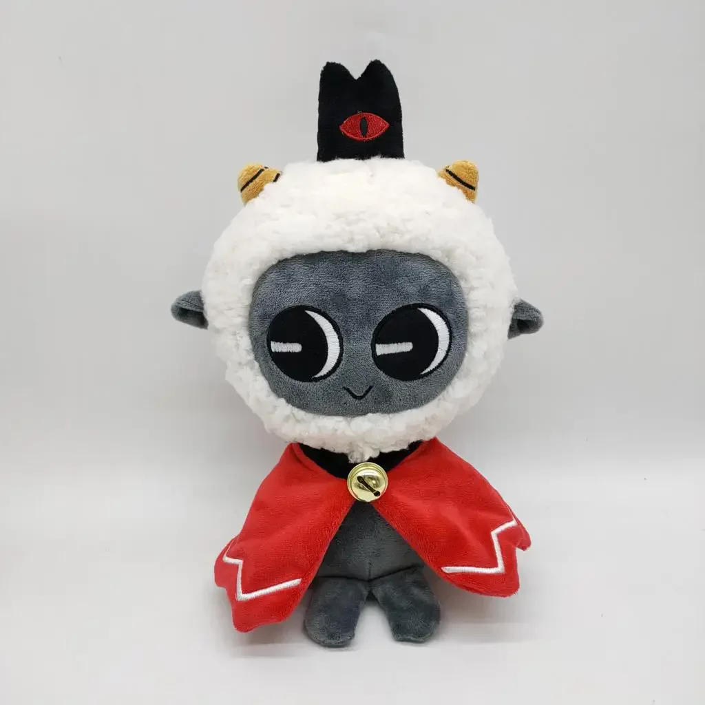 

NEW 26CM Kawaii Lamb Plush Toys Cult of the Lamb Plush Doll Soft Stuffed Animal Sheep Plushes Game Doll Toys for Children Gifts