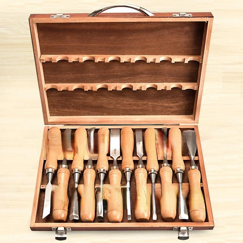 

China Professional Wood Chisel Tool Sets Sturdy Chrome Vanadium Steel Chisel