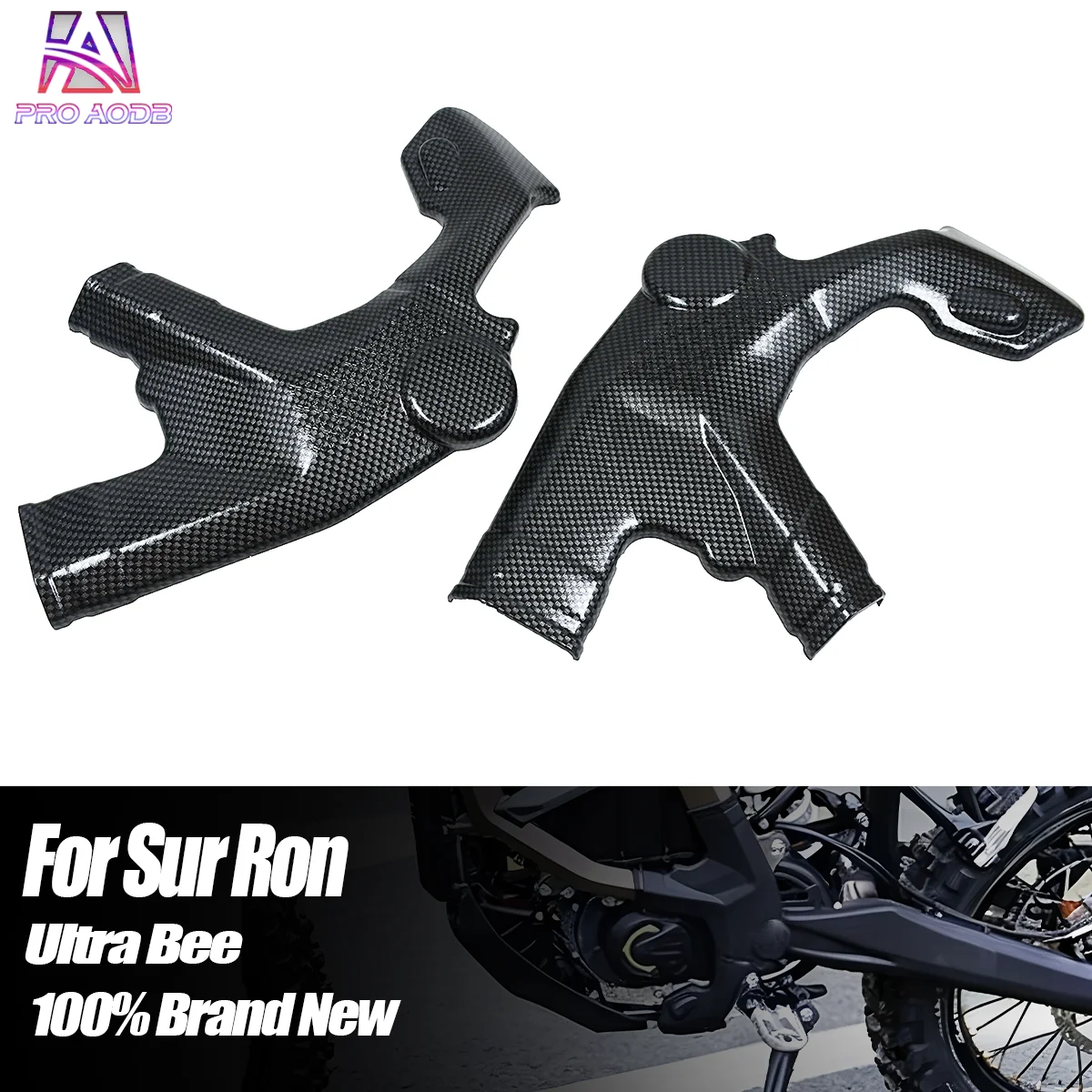 Electric Motorcycle Frame Protection Guard Decorative Frame Cover Parts For Surron Ultra Bee Ultrabee Off-Road EBike Accessories