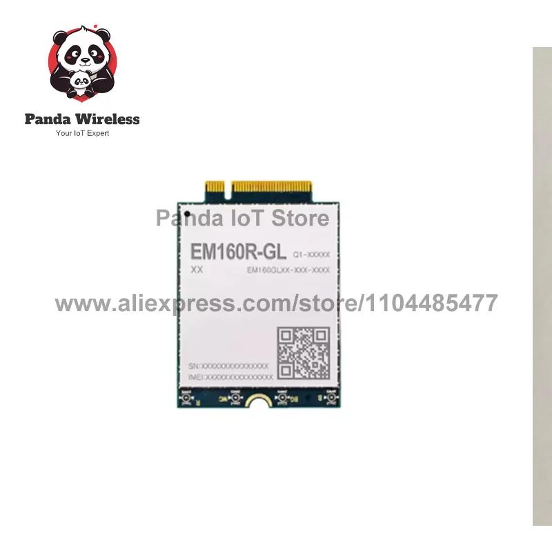 New in Stock！ Quectel EM160R-GL EM160RGLAU-M21-SGADA LTE-A Cat16 module M.2 Global Band worldwide Support MIMO