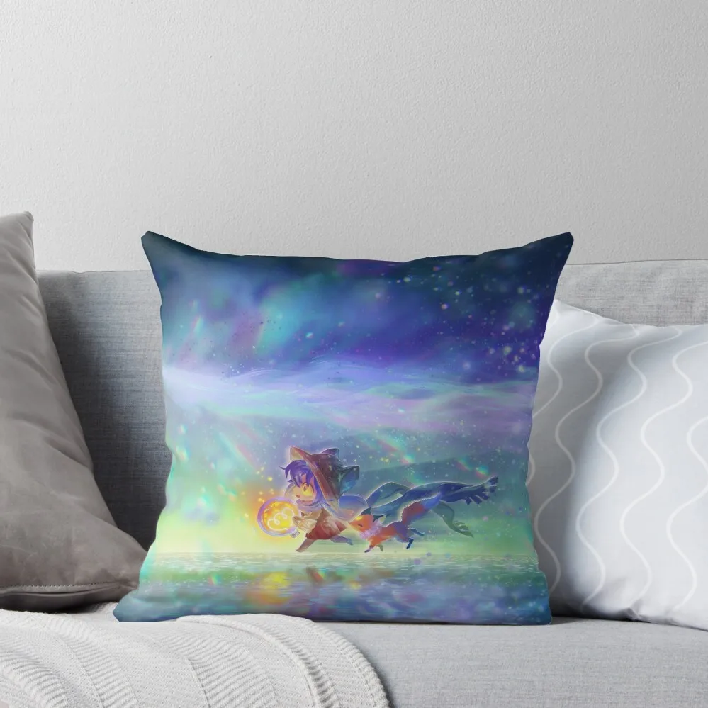 

OneShot - Niko, Rue, and you Throw Pillow Cushions For Children ornamental pillows bed pillows pillow
