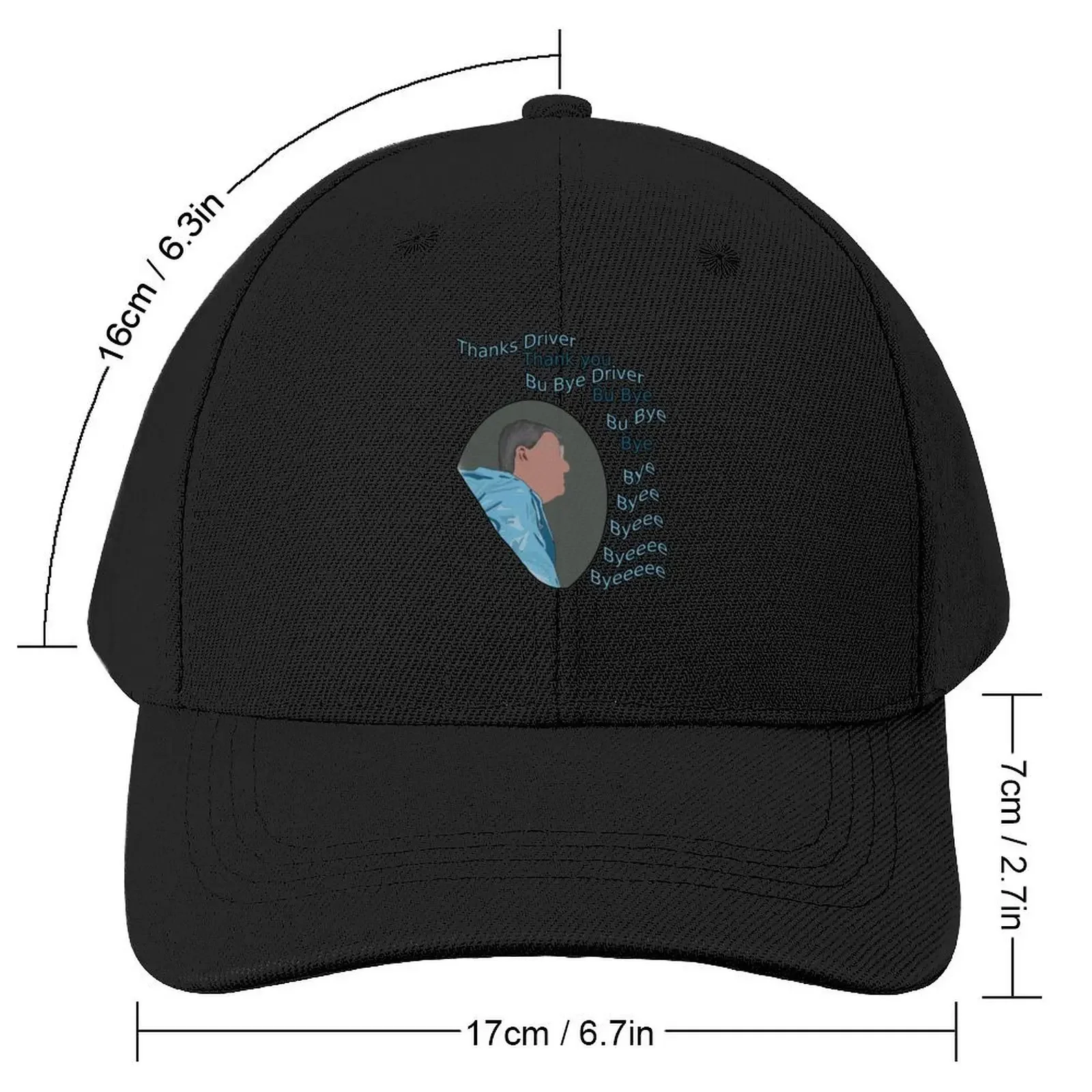 Funny Scottish Bu Bye Driver Baseball Cap fashionable Hat Beach party Hat |-F-| Women Hats Men's