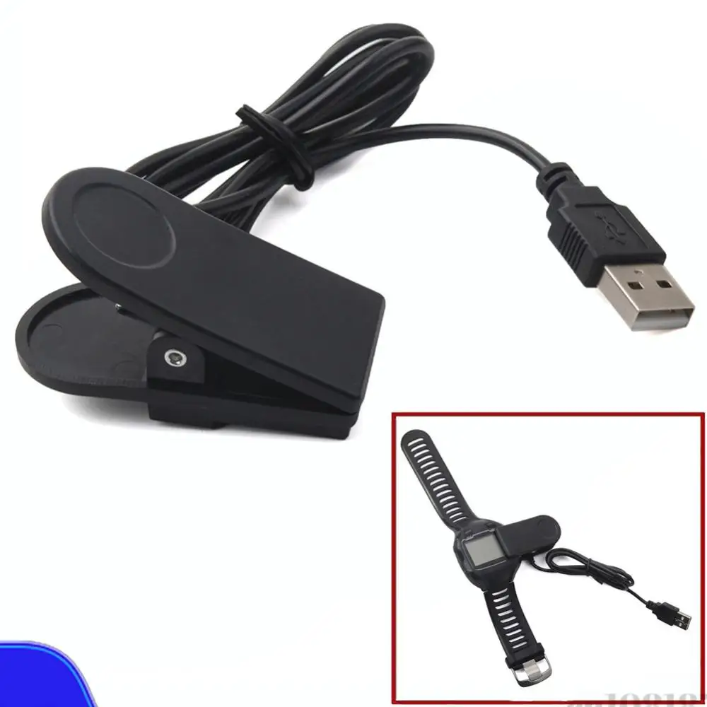 Ladeclip, Ladekabelclip, Ersatzladegerät für Garmin Forerunner 405CX 405 410 910XT 310XT