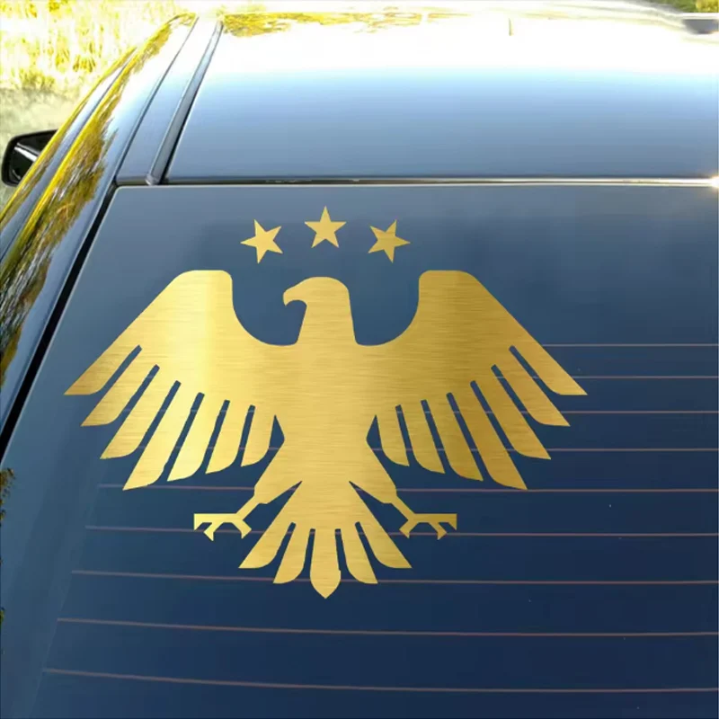 Image of Neue Syrien-Adler-Aufkleber, wasserfeste Dekoration für Stoßstange, Heckscheibe, Fenster, Wandtattoo