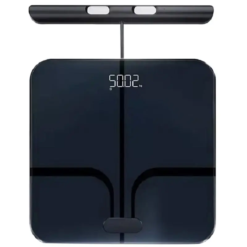 【FAVORITE】Voice Broadcast Scale Smart Body Weight Measurement 8 Electrodes Bioimpedance Body Fat Scale Professional Composition