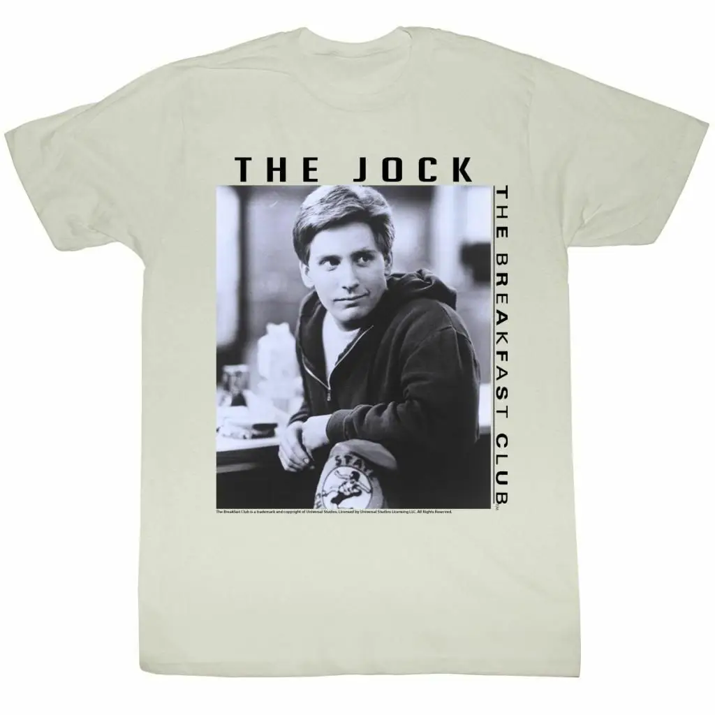 Breakfast Club The Jock Natural Adult T Shirt