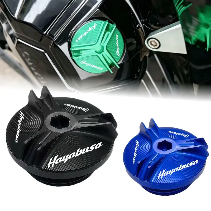 Motorcycle Engine Oil Cap Bolts Fuel Filler For HAYABUSA GSX1300R GSX 1300R GSXR 1300 Hayabusa Cap Protection Accessories