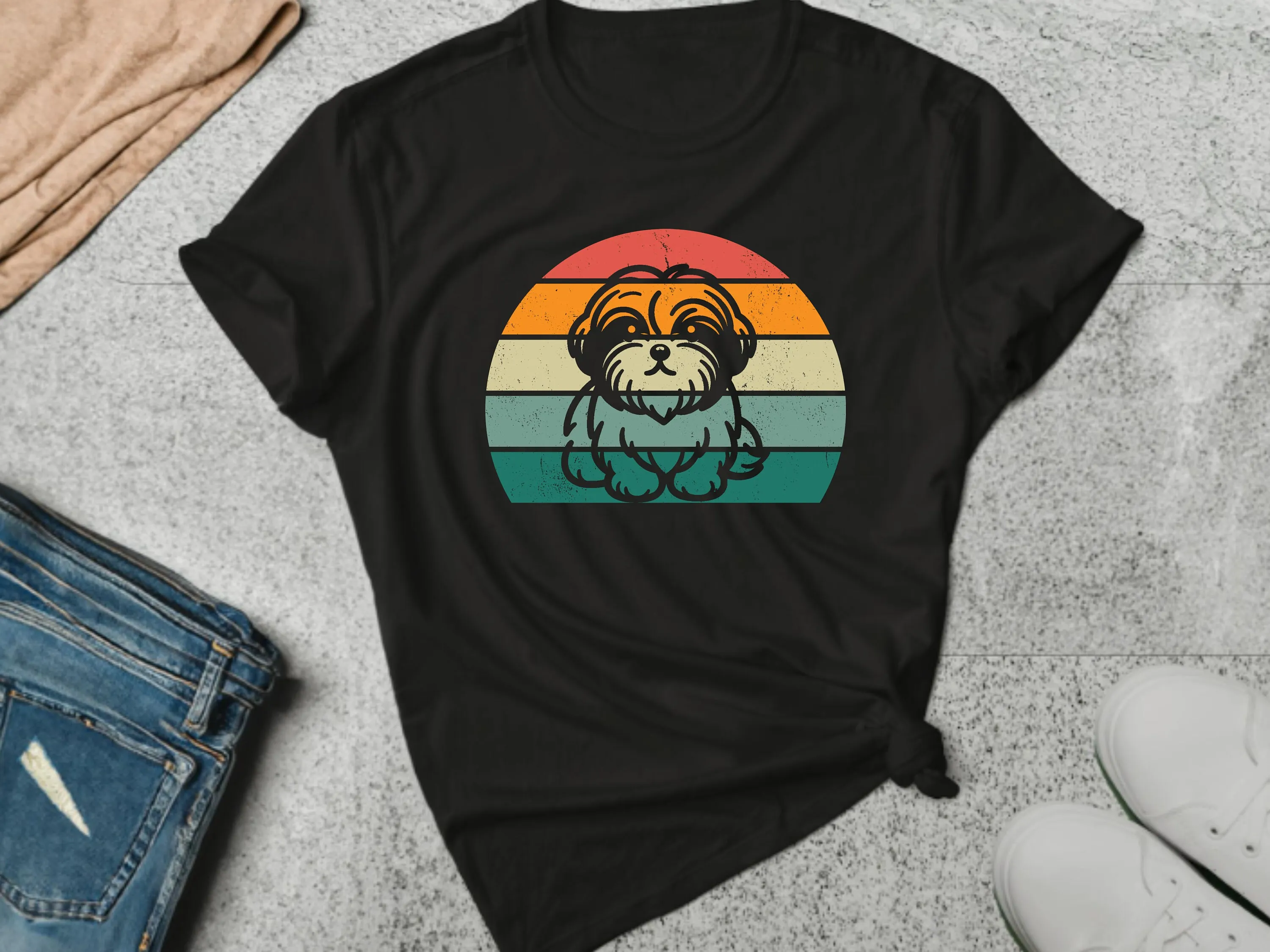 Camiseta Shih Tzu, amante del perro, propietario, mamá, mascota