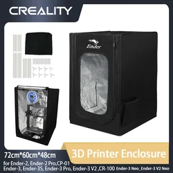 CREALITY Ender 3D Printer Enclosure-Upgrade Fire Retardant Easy to Install for Ender-3 Ender-3 Pro Ender-3 V2/Ender-3 Neo_V2 Neo