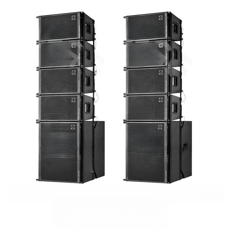 Twelve-inch linear array set Professional large-scale outdoor performance Waterproof stage audio linear array speakers