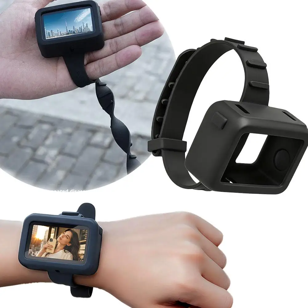 

Для Sunnylife Osmo Nano Ремешок для передачи изображения Расширение силиконовой ленты Защитный чехол Спортивная камера Браслет Аксессуары