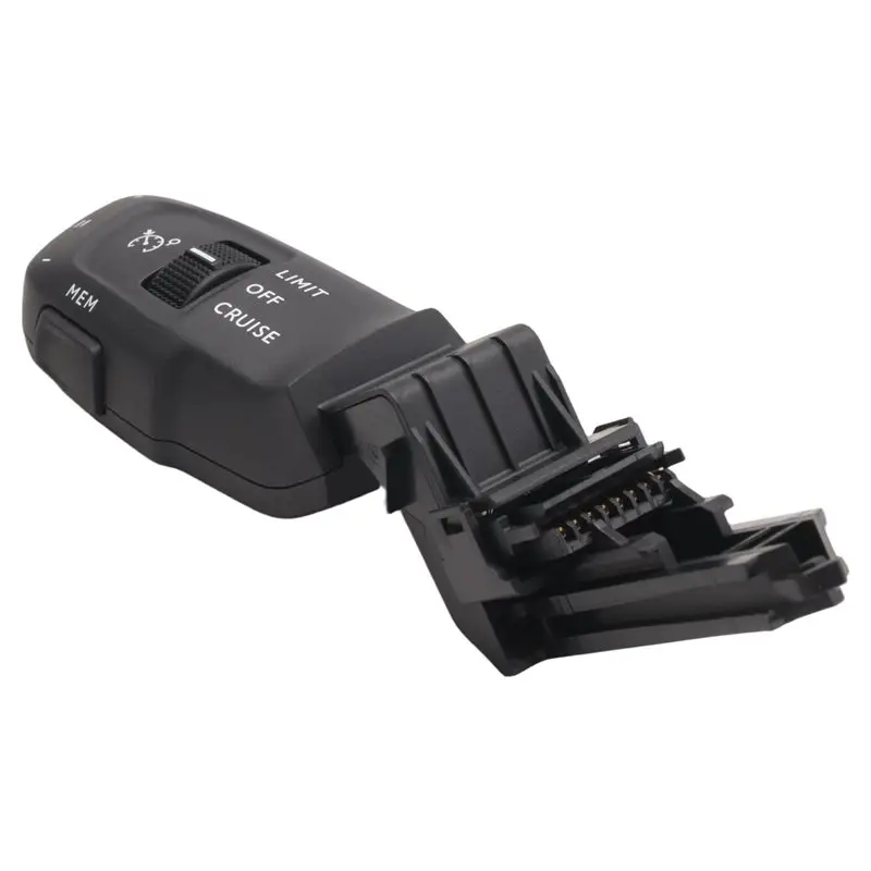 Precision Steering Column Cruise Control Stalk Switch With MEM 8-Pin 98133622ZD For 408 308 301 Citroen C4 C5 98133623ZD