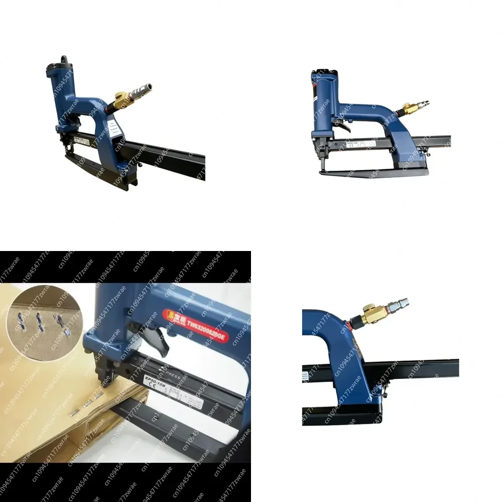 Industrial Pneumatic Corrugated Cardboard Box Side Sealing Stapling Binding Machine 5kg