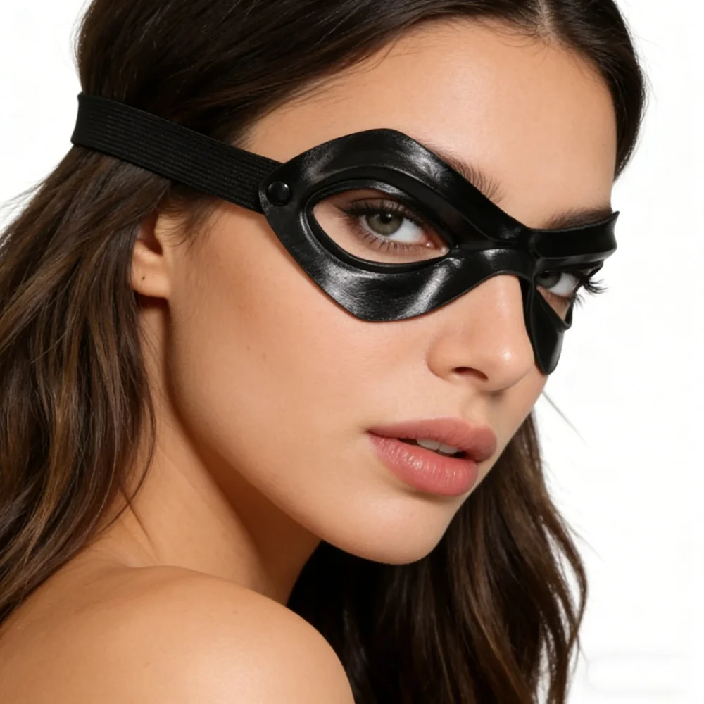 Black Eye Mask Superhero Masquerade Masks for Women Mens Cosplay Costume Accessories for Party Dress Up Cosplay Props