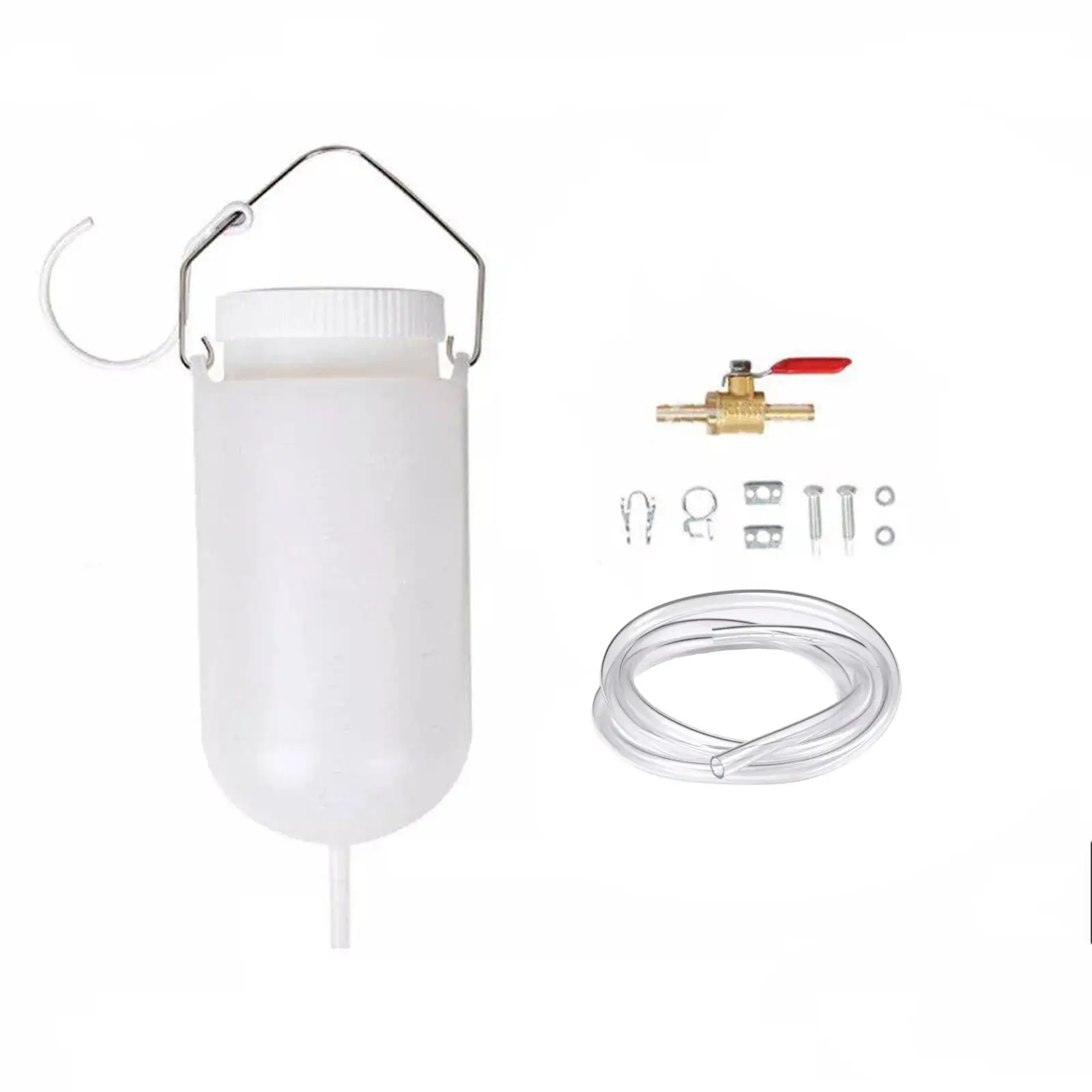 1L Auxiliary Fuel Tank Kit Professional Workshop Equipment Maintenance Gas Tank Repair Tool for Car Enthusiasts Motorcycle
