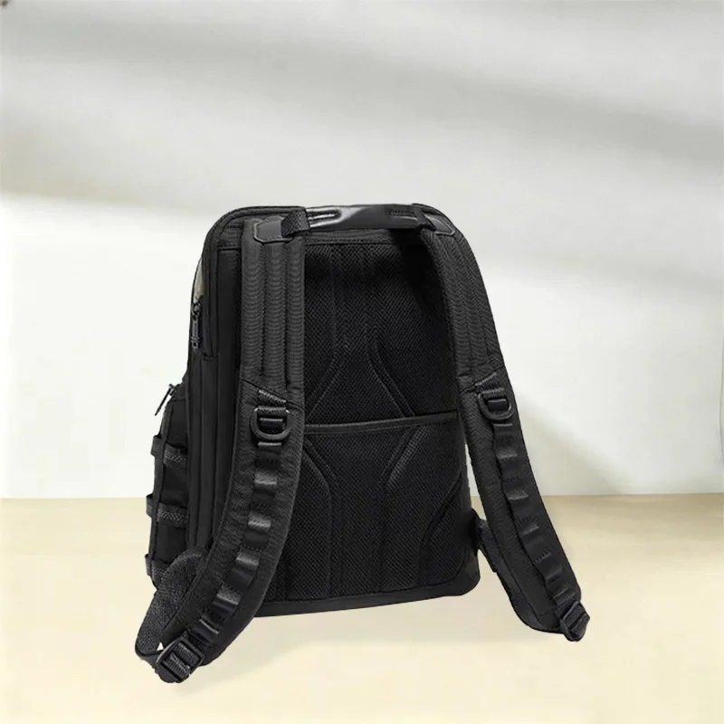Ballistic Nylon Men's Backpack Computer Bag Travel Bag Business Commuter Student Bag Dual Shoulder Bag for Youth Daily Use