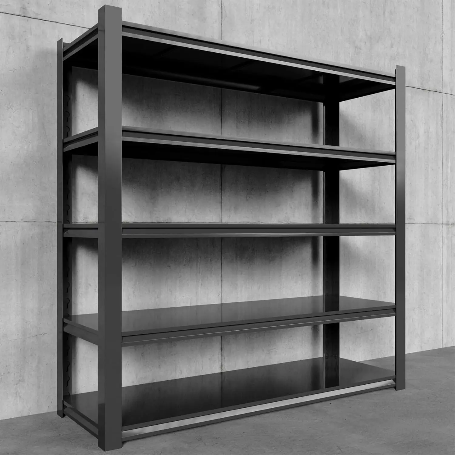 

Metal Storage Shelves Heavy Duty,3000LBS Load Garage Storage Shelves,84''H Shelving Units and Storage,Basement Storage