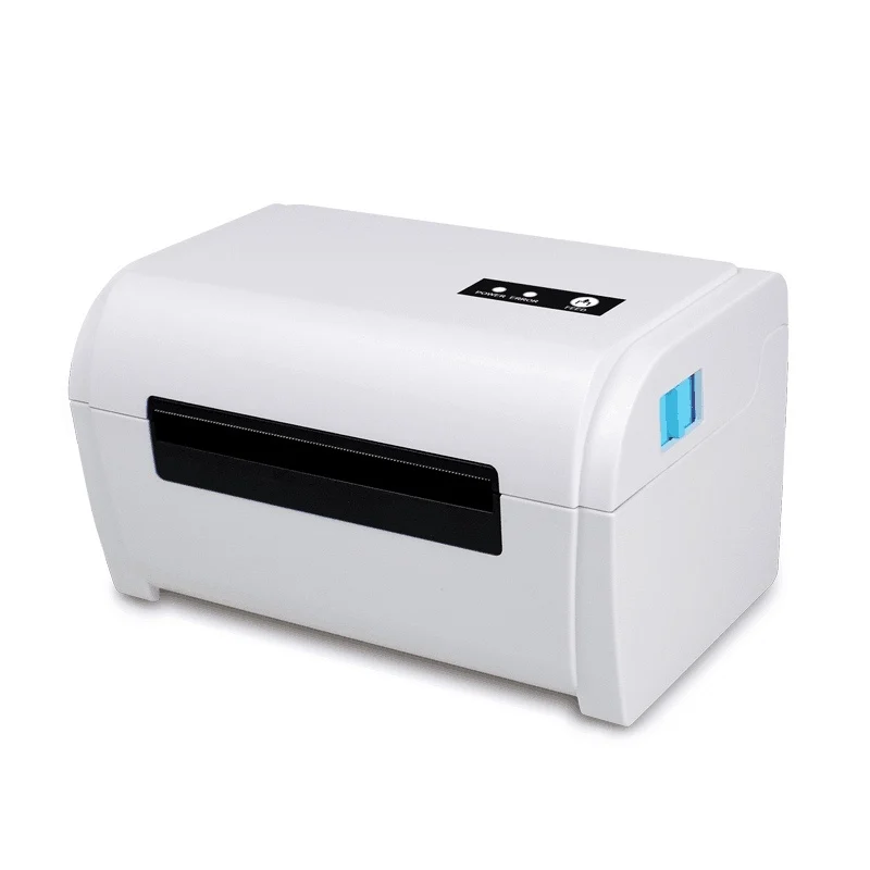 Portable USB Thermal Printer 4X6 Label Printer Receipt Printer Thermal Adhesive Sticker Mini White