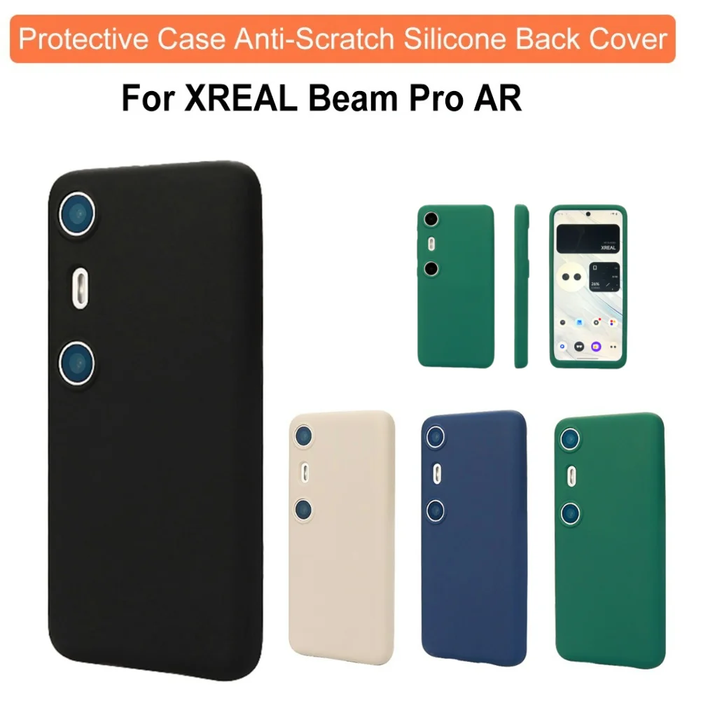 For XREAL Beam Pro AR Case Protective Case Shock-proof Silicone Soft Back Cover Dust Storage Box for XREAL Beam Pro Accessories