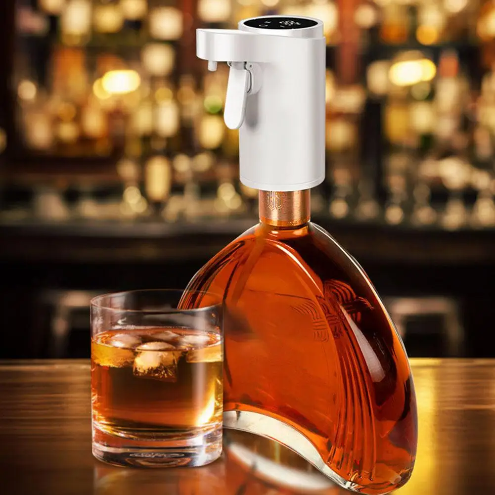 Adjustable Intelligent Induction Wine Extractor USB Charging Wine Dispenser Infinite Adjustment Touch Automatic Wine Dispenser ﻿