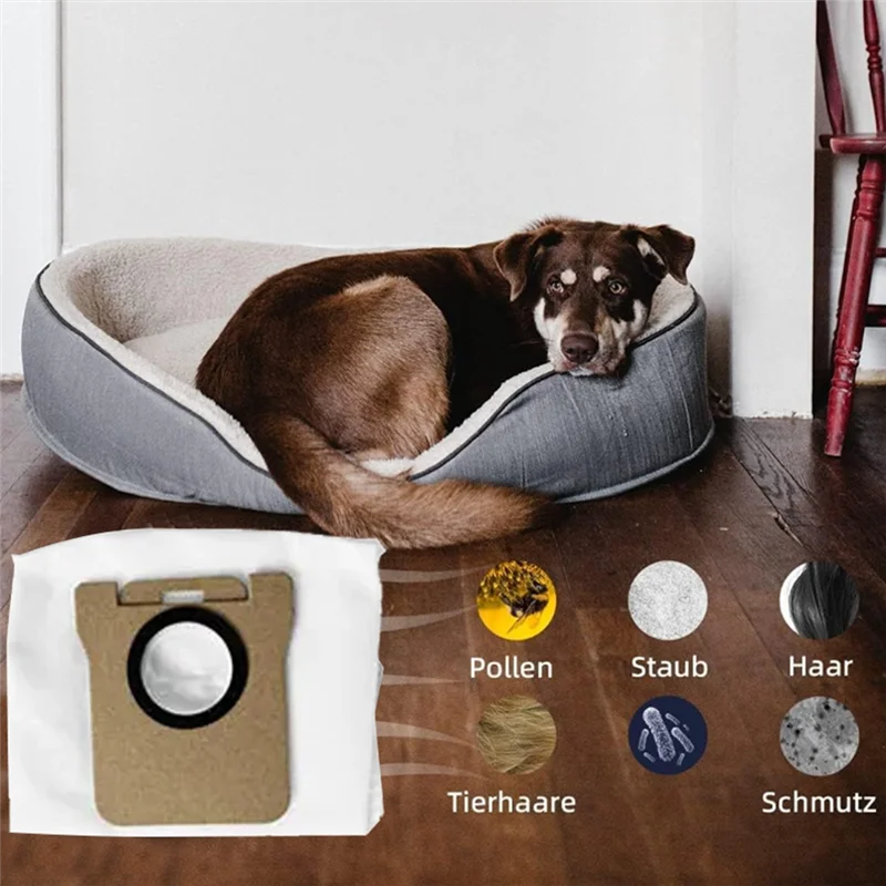 16 قطعة ل Dreame L10S Ultra S10 Xiaomi X10 + Plus جهاز آلي لتنظيف الأتربة أجزاء كيس لجميع الغبار إكسسوارات قطع غيار حقيبة قذرة