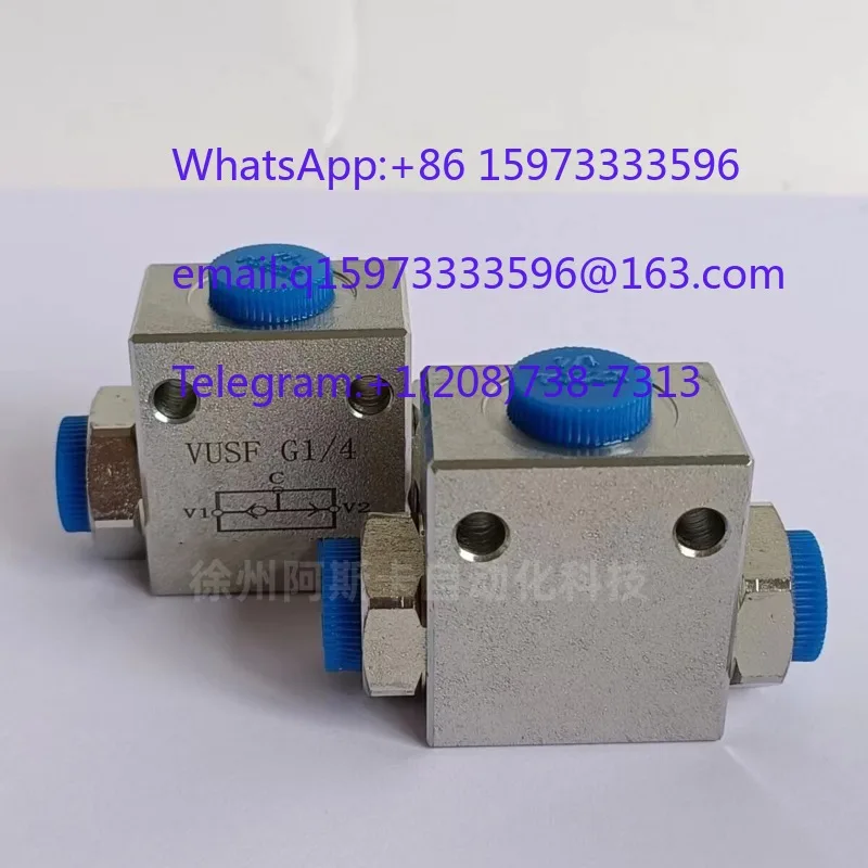 1pcs VUSF-G1/G3/4/G1/2/G3/8/G1/4 Hydraulic Motor Shuttle Valve and High Pressure Three Way Valve for Hydraulic Systems