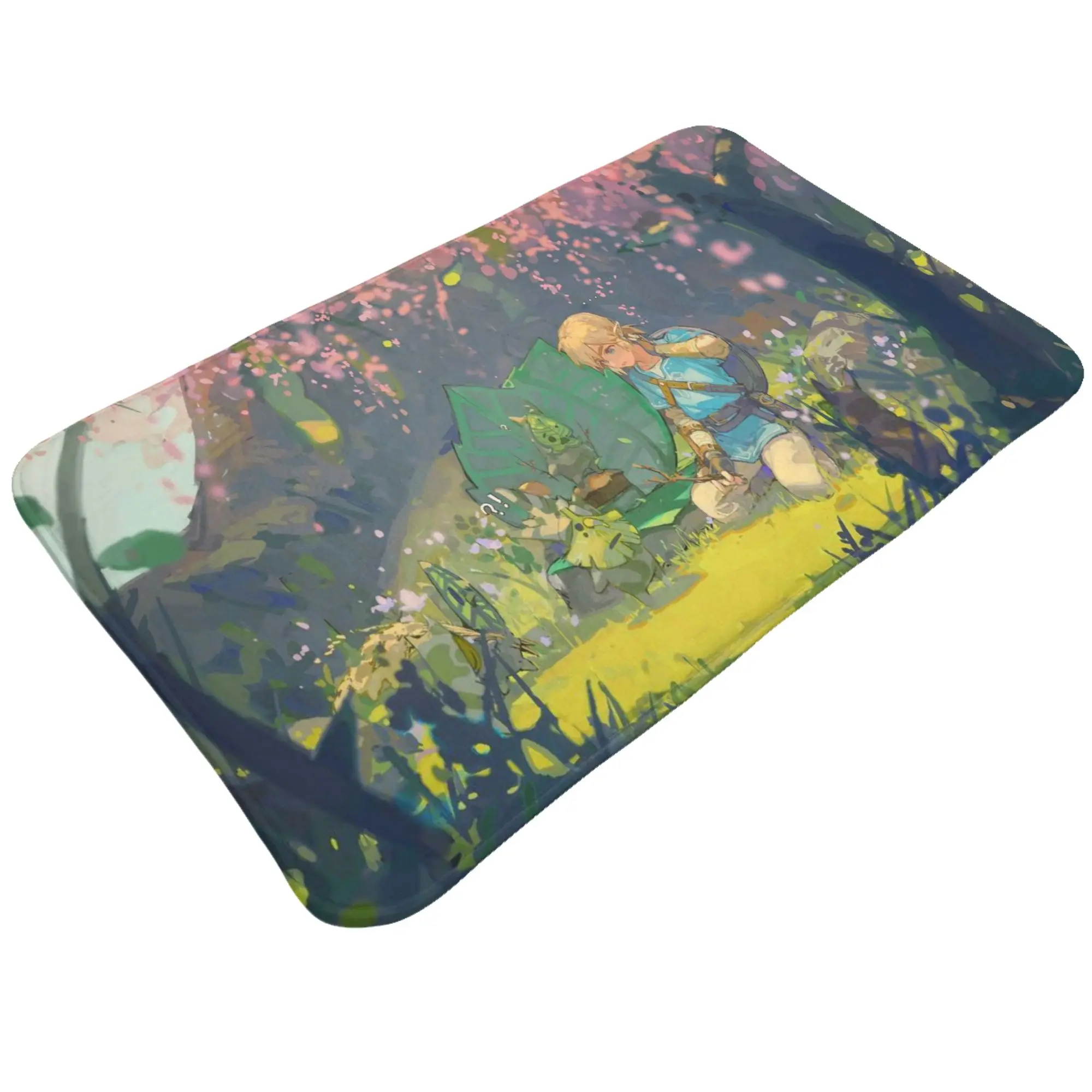 Under The Flower Trees Anti-Slip Mat Bath Link Entrance Doormat Floor Decor