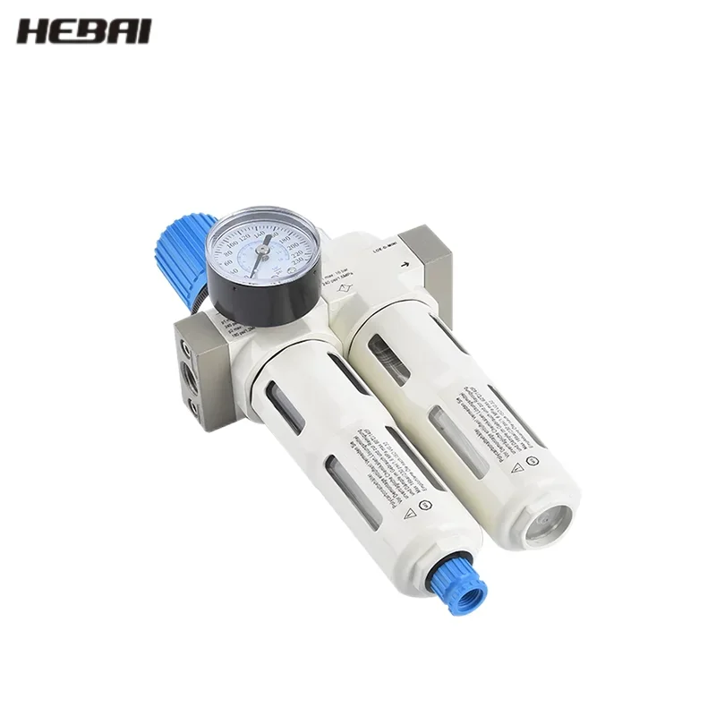 

HEBAI Regulator Air Source Processor Pressure-resistant 16 Kg Two-part FRC-D-MINI-1/8 1/4 FRC-D-MIDI-3/8 1/2 FRC-D-MAXI-3/4