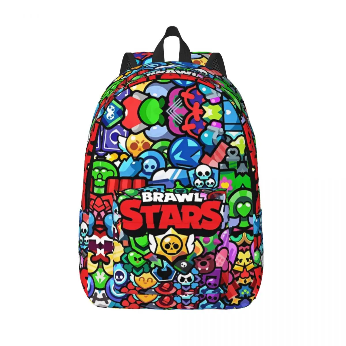 Anime Brawled Game Logo Backpack Leisure Backpacks Female Cycling Lightweight High School Bags High Quality Rucksack