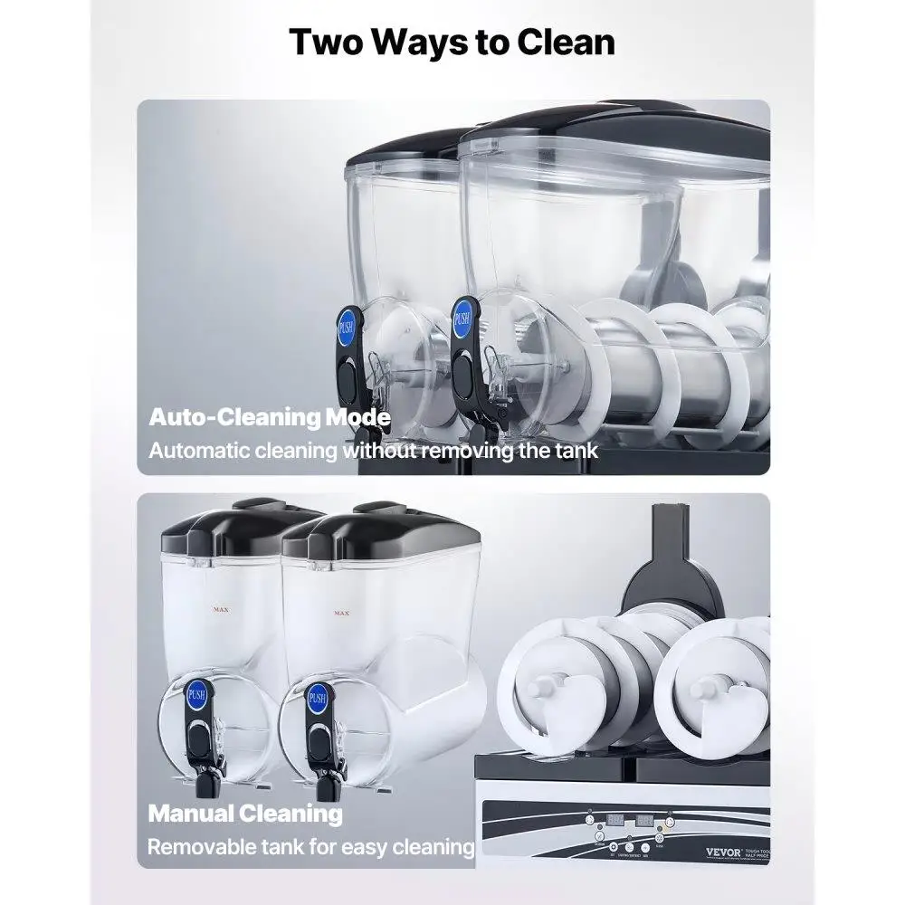 15Lデュアルタンク スラッシーマシン マルガリータ スムージー フローズンドリンクメーカー 業務用