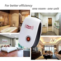 2pcs Electronic Pest Reject Ultrasound Repeller for Mouse Cockroach Insect Rat Spider Mosquito Customizable Rodents Home Office