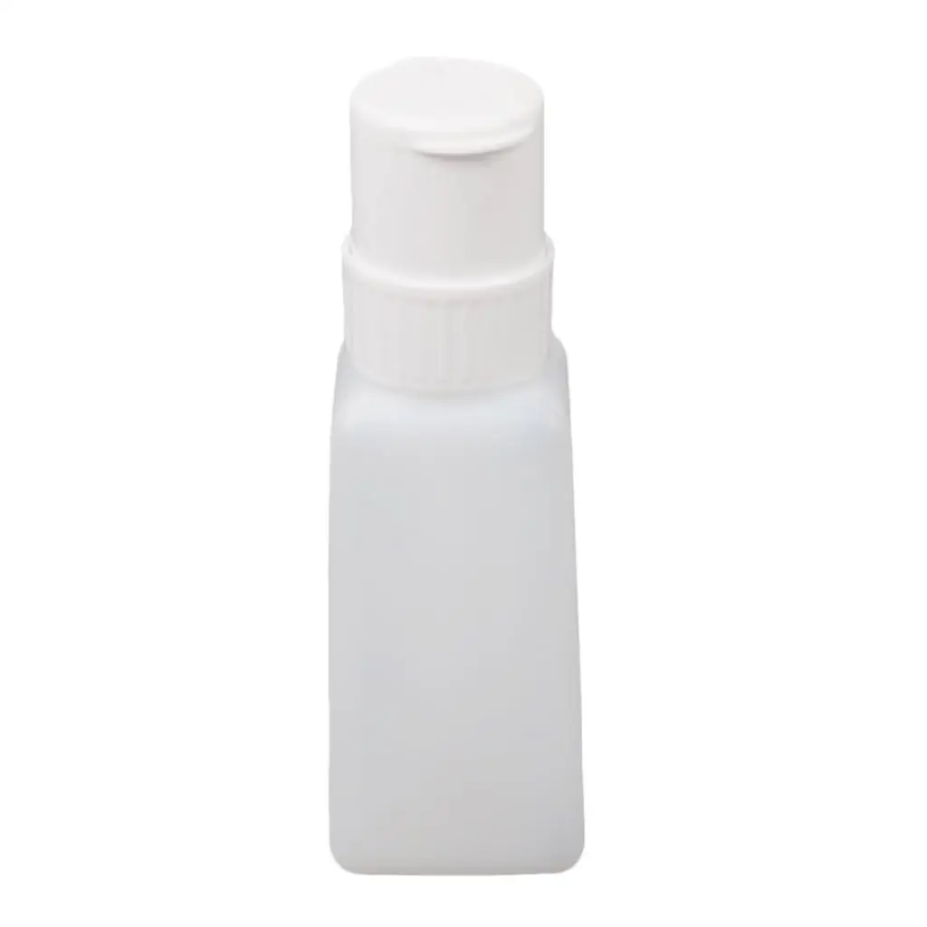 Leerer Nagellackentferner, Pumpspender, Aceton, Ethanol, Push-Down-Flasche