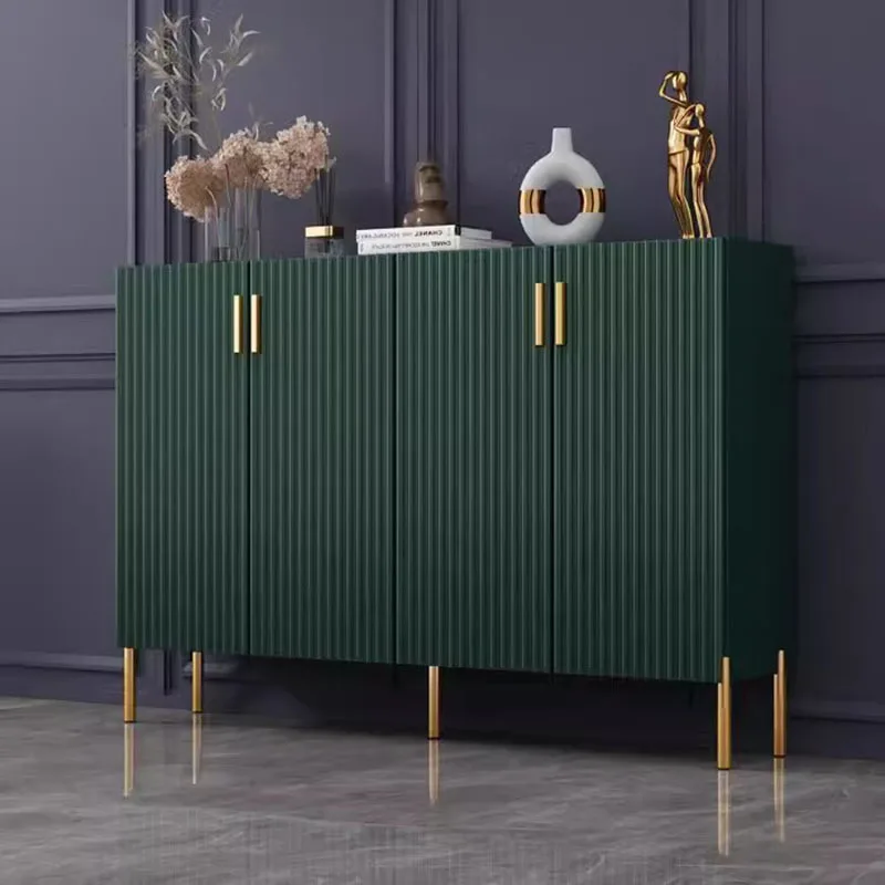 Vintage Green Living Room Cabinets Craft Organize Large Storage Cabinet Modern Minimalist Szafki Do Salonu Furniture