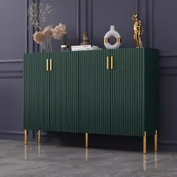 Vintage Green Living Room Cabinets Craft Organize Large Storage Cabinet Modern Minimalist Szafki Do Salonu Furniture