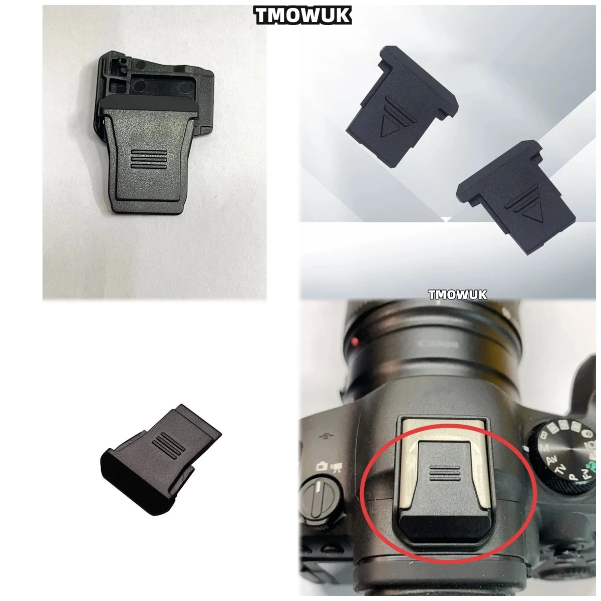 

For Canon EOS R50 R5C R3 R10 R8 R7 R6 R5, Precision Fit Camera Accessory Tops