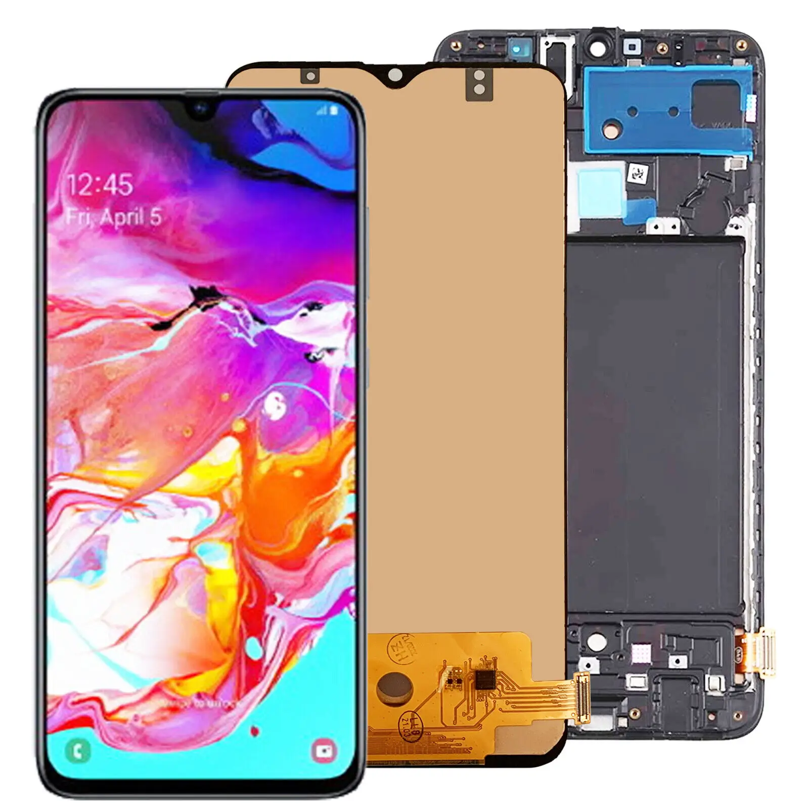 Incell LCD  For Galaxy A70 A705 A705F LCD Screen Digitizer Touch Display Replacement no fingerprint