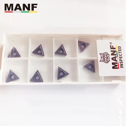 MANF Carbide Insert TCMT110204 Lathe Tools Internal Tungsten Cobalt Alloy Insetrs Boring Hole For STUCR11 STFCR Turning Tool